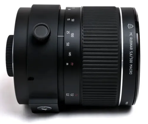 Объектив фотографический МС Рубинар 5,6/500 Макро