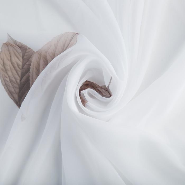 Тюль "вечерний сад" 145*260 см компл. 2 шт. (1/25) "этель" 5525184