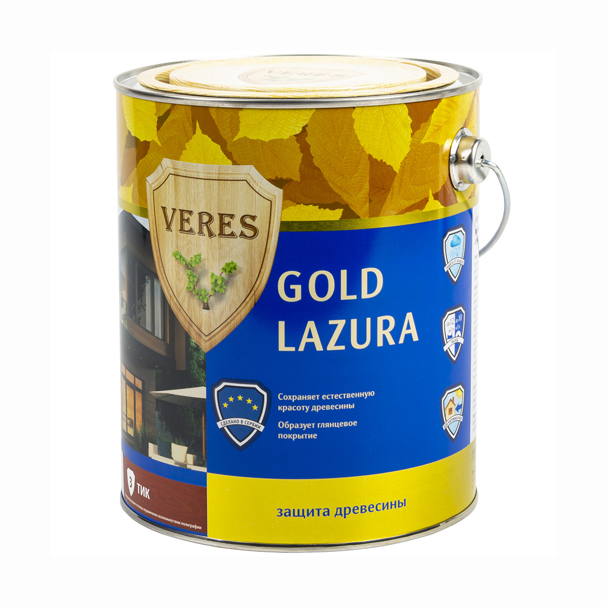 Верес gold № 3 тик  2,7 л (1/4) "veres"