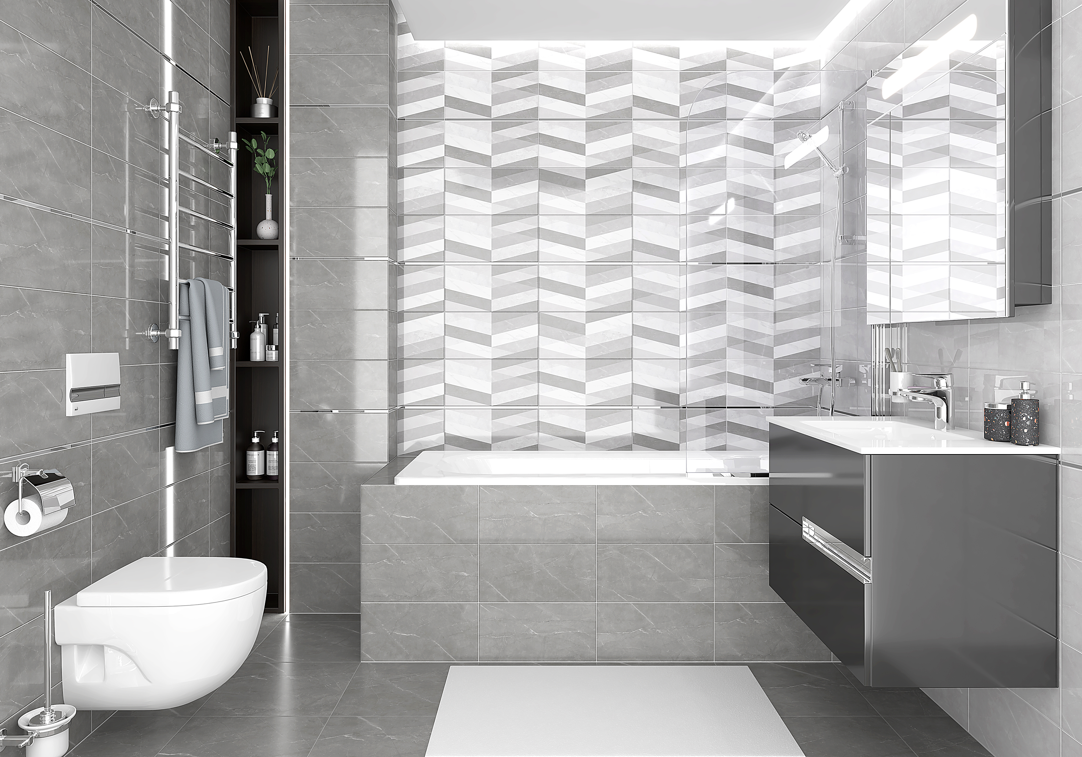 Savoy тёмно-серый 08-01-06- 20x40