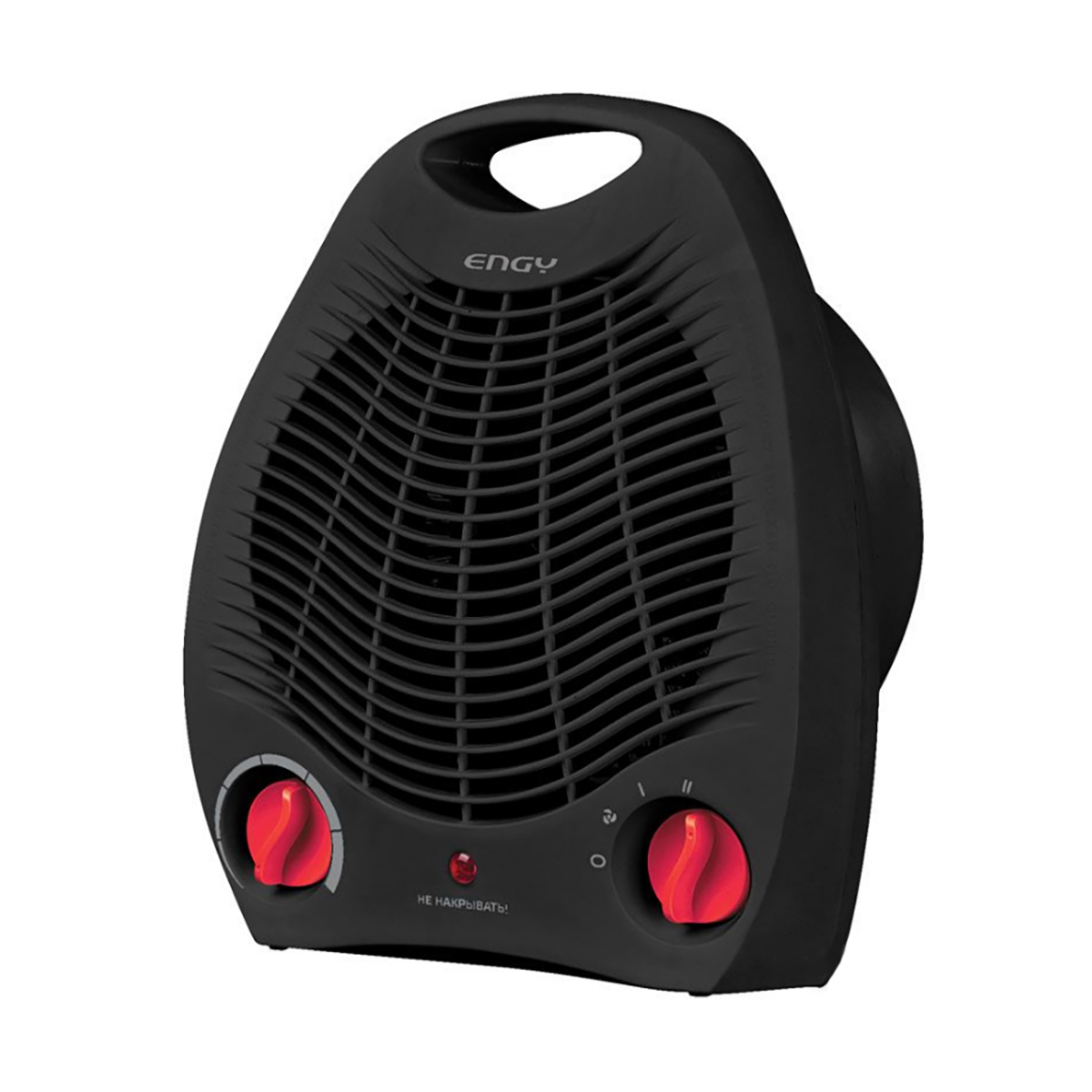 Тепловентилятор настольный спираль en-509  2 квт (черный) (1/6) "engy"