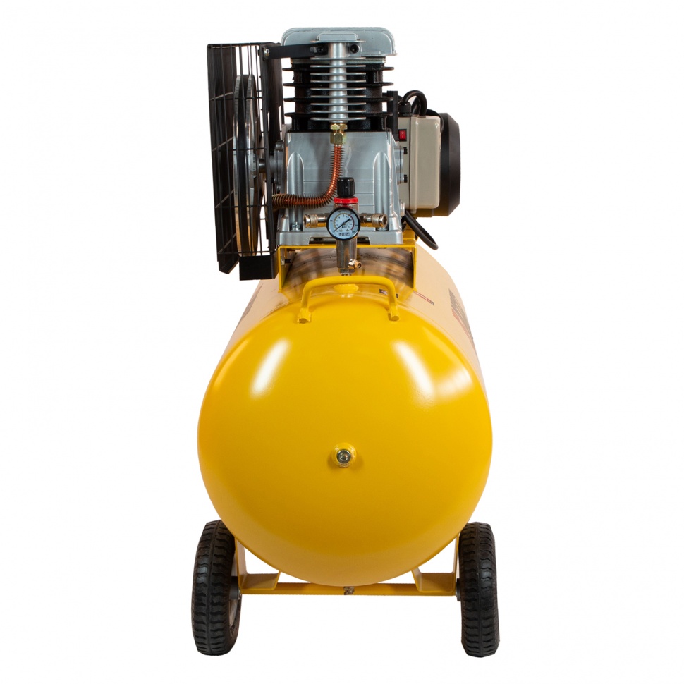 Компрессор воздушный BCI3000-T/200, ременный привод , 3.0 кВт, 200 литров, 530 л/мин Denzel (58119)