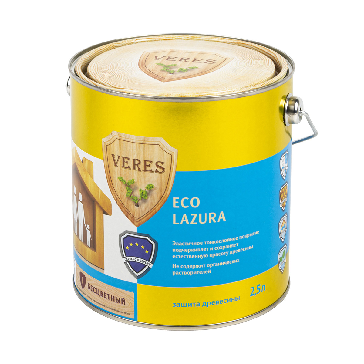 Верес эко № 1 бесцветный  2,5 л (1/4) "veres"