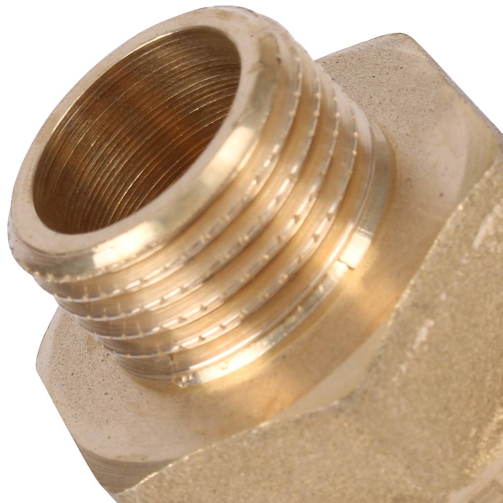 Переходник резьбовой ВН 3/4" x 1/2" латунь TIEMME