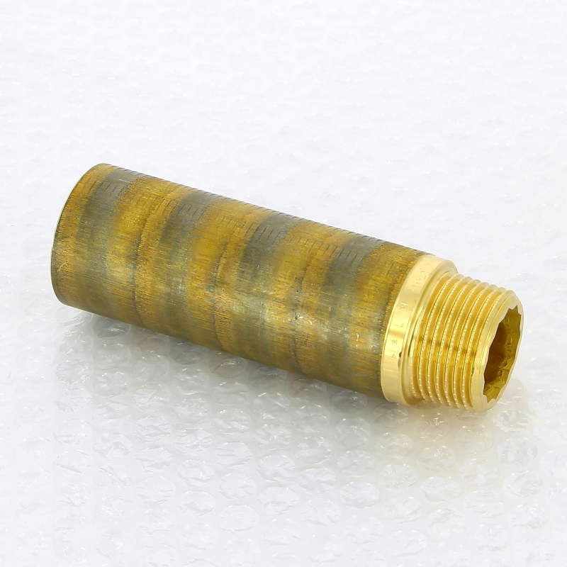Удлинитель резьбовой 1" x 100 мм ВН бронза VIEGA (440473)