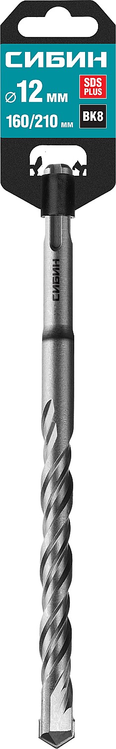 СИБИН 12 х 210 мм, SDS-plus бур (29312-210-12)