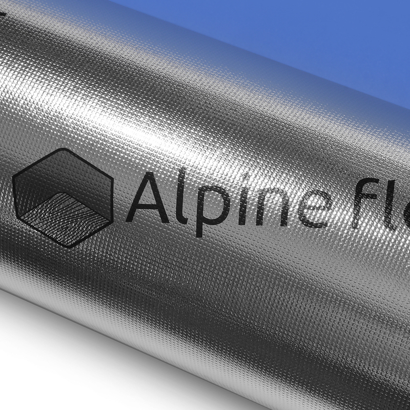 Alpine Floor Silver Foil Blue Eva - 1.5 мм