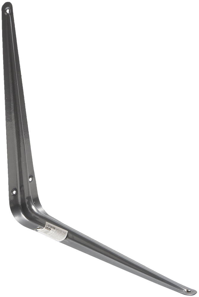 Уголок-кронштейн STAYER ″MASTER″, 345х300мм, серый