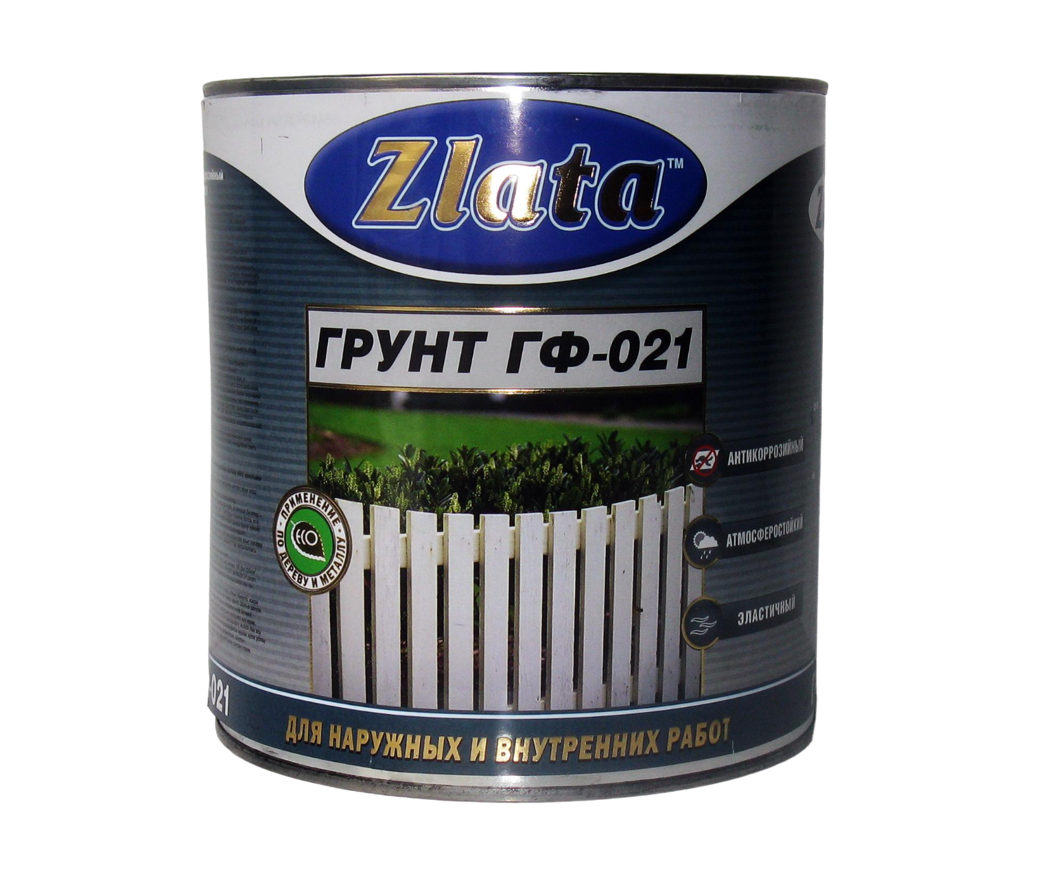 Грунт по металлу ГФ-021 Злата (Zlata) 1,6 кг