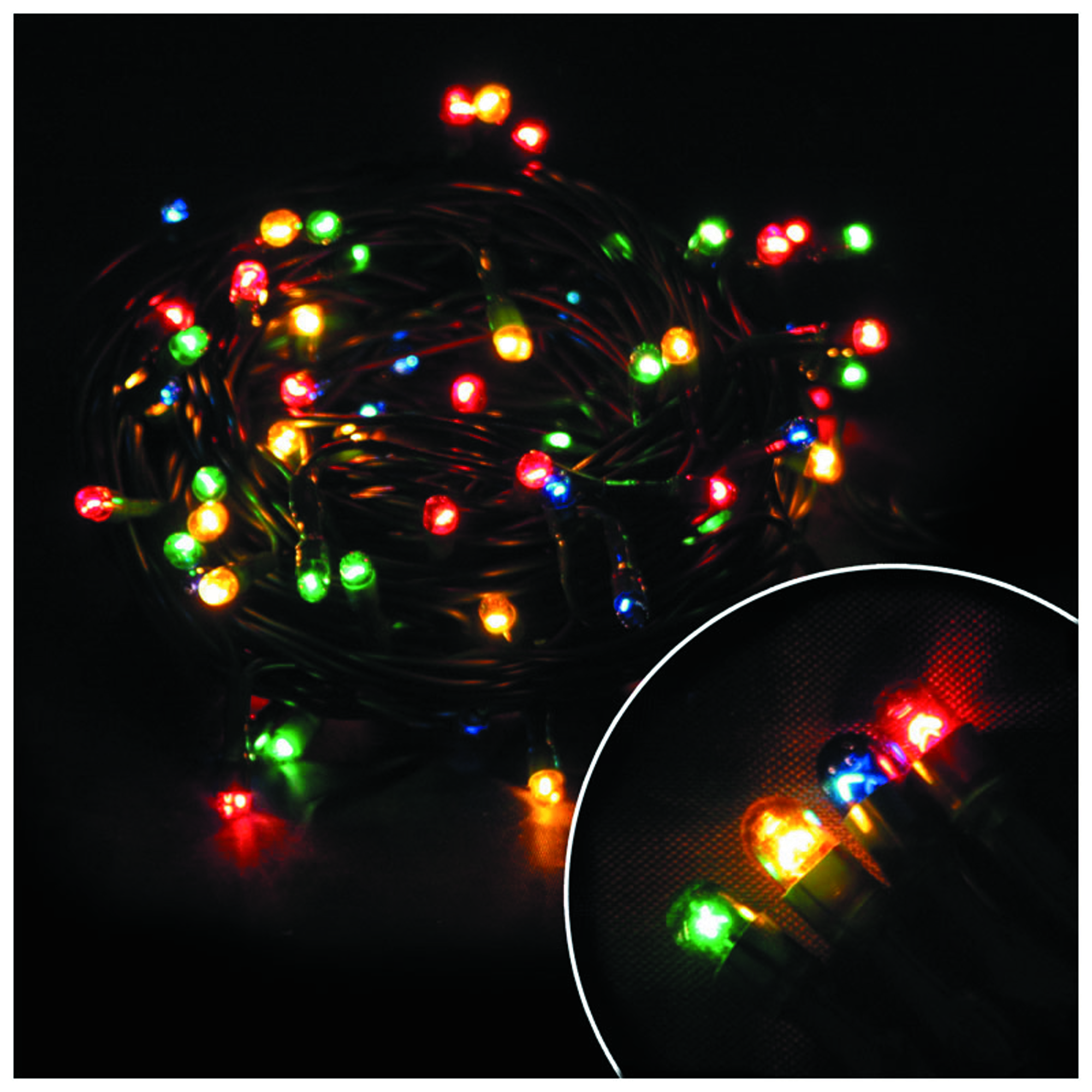 Электрогирлянда 3 м, 8 реж., многоцвет. (1/36)  r60-3-mc "волшебная страна"