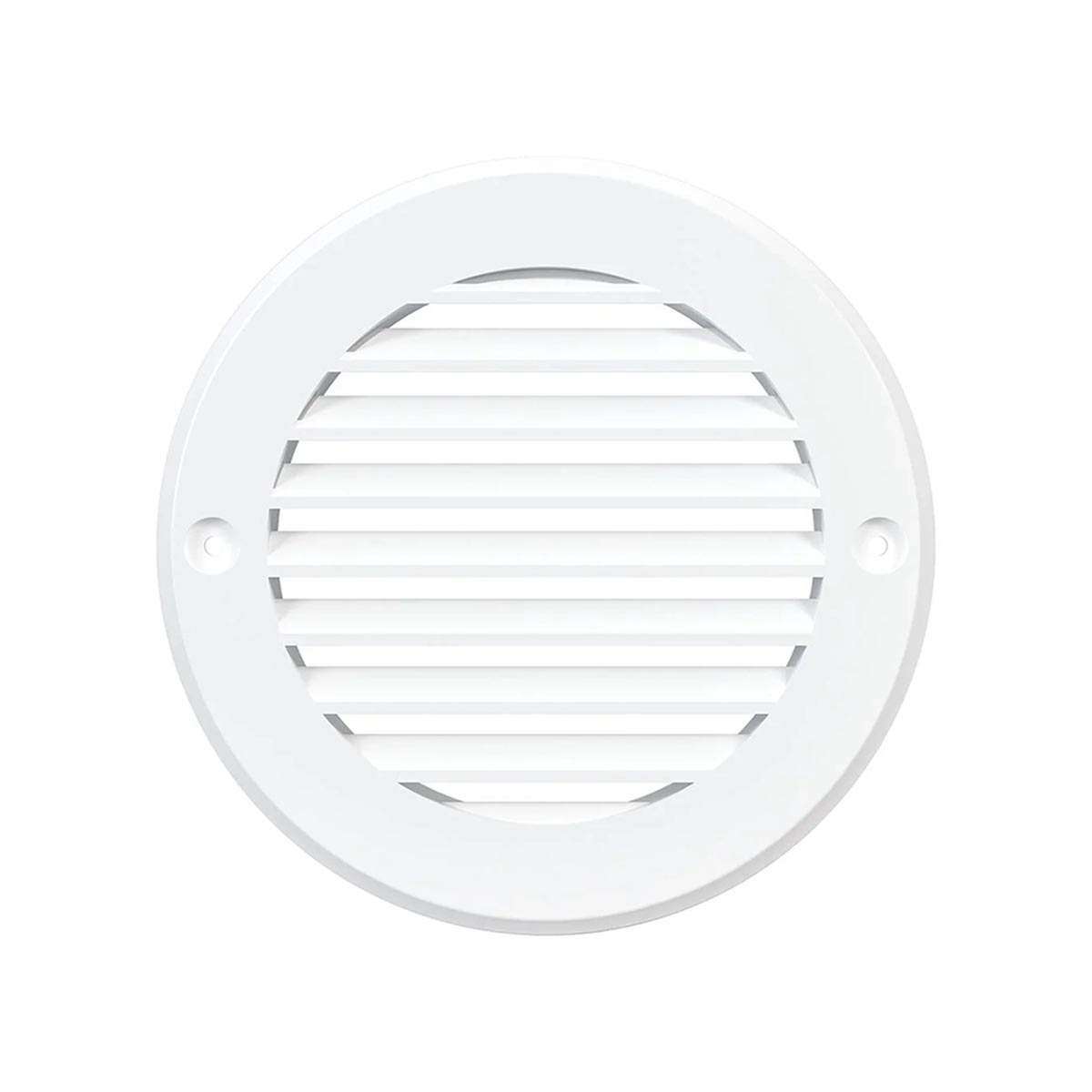 Решетка вентиляц. круглая d 136 мм с фланцем d 100 пласт. (1/55) "auramax" a10rk