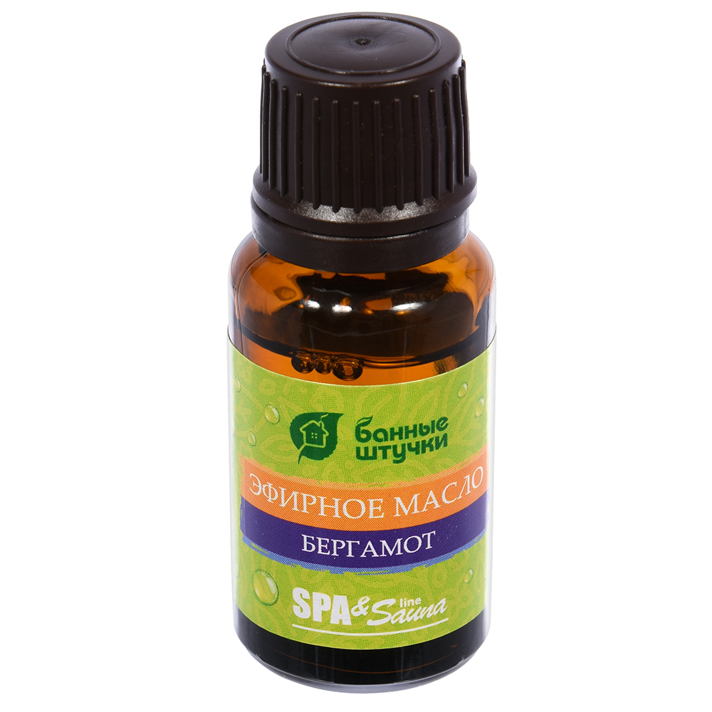 Масло эфирное "бергамот" 15 мл (1/28) "банные штучки" 30009