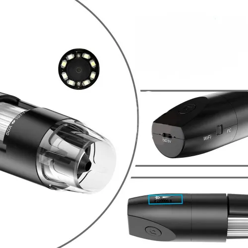 USB-микроскоп цифровой iCartool Wi-Fi, 2 Мпикс, 50–1000x (IC-V316)