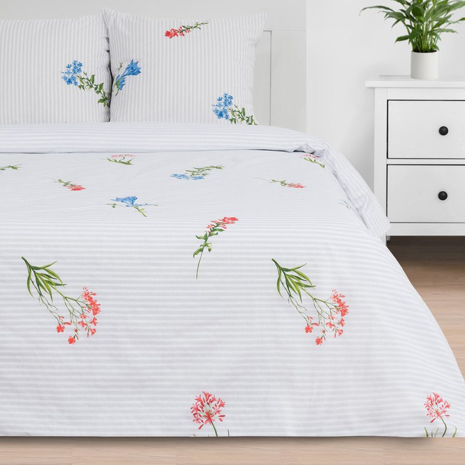 Постельное белье "этель" wild flowers 2 сп. (поплин) (1/6) 4746233