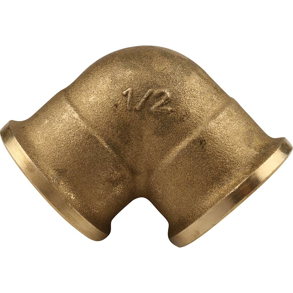 Колено ВР 1/2" x 1/2" латунь TIEMME