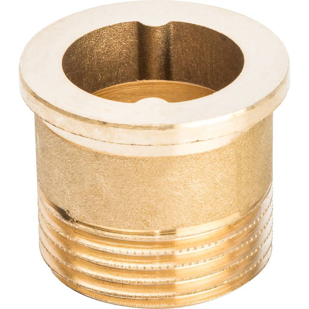 Американка ВН 1" латунь STOUT плоская прокладка