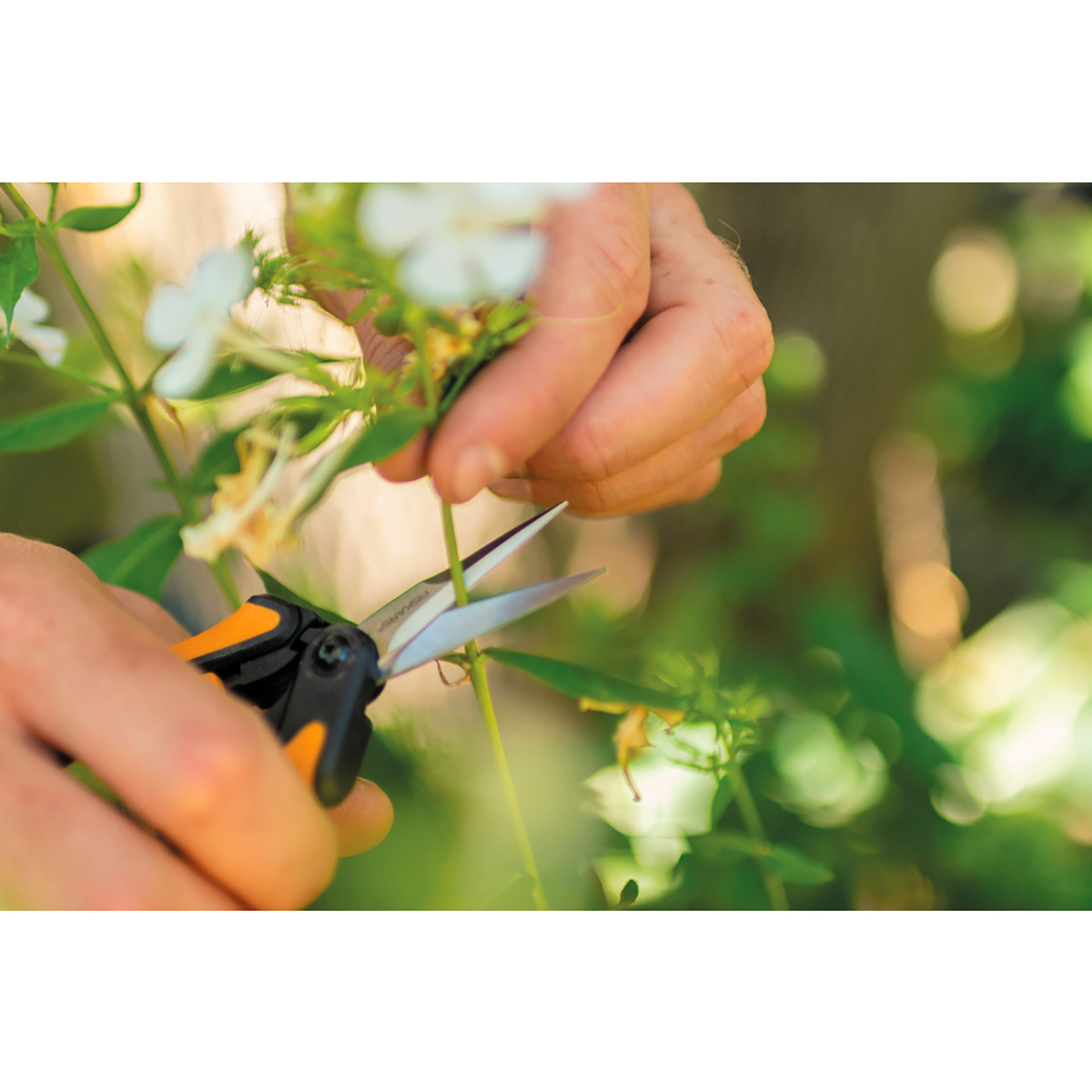 Ножницы садовые для маленьких растений "solid" sp13 (1/4) "fiskars" 1051600