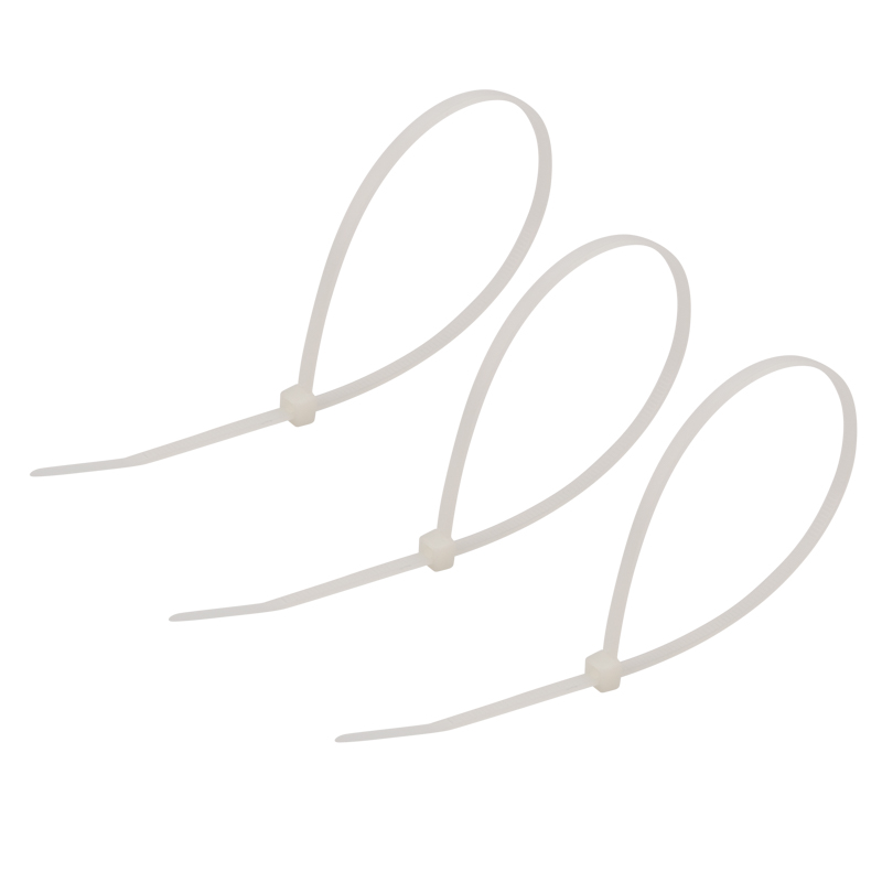 Хомуты нейлон 3,6 х 250 мм (набор 500 шт.), белые (1/20) "rexant" 07-0250-05