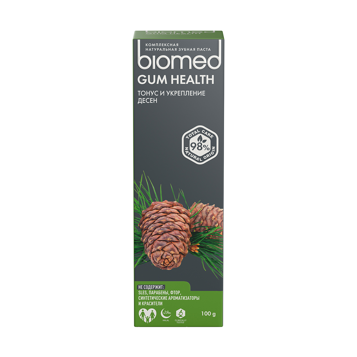 Зубная паста "gum health" 100 г (1/25) biomed