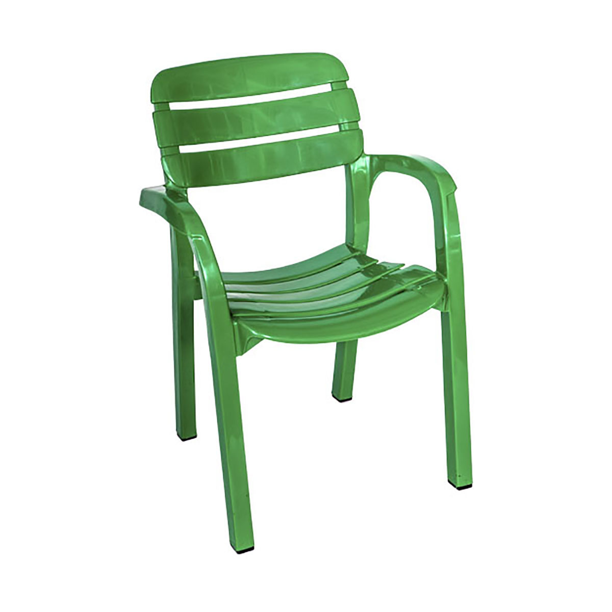 Кресло пласт. "далгория" (зеленый) (1) "стандарт пластик"