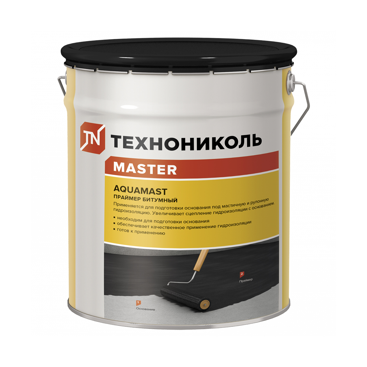 Праймер битумный "aquamast" 18 л/ 16 кг (1) "технониколь"