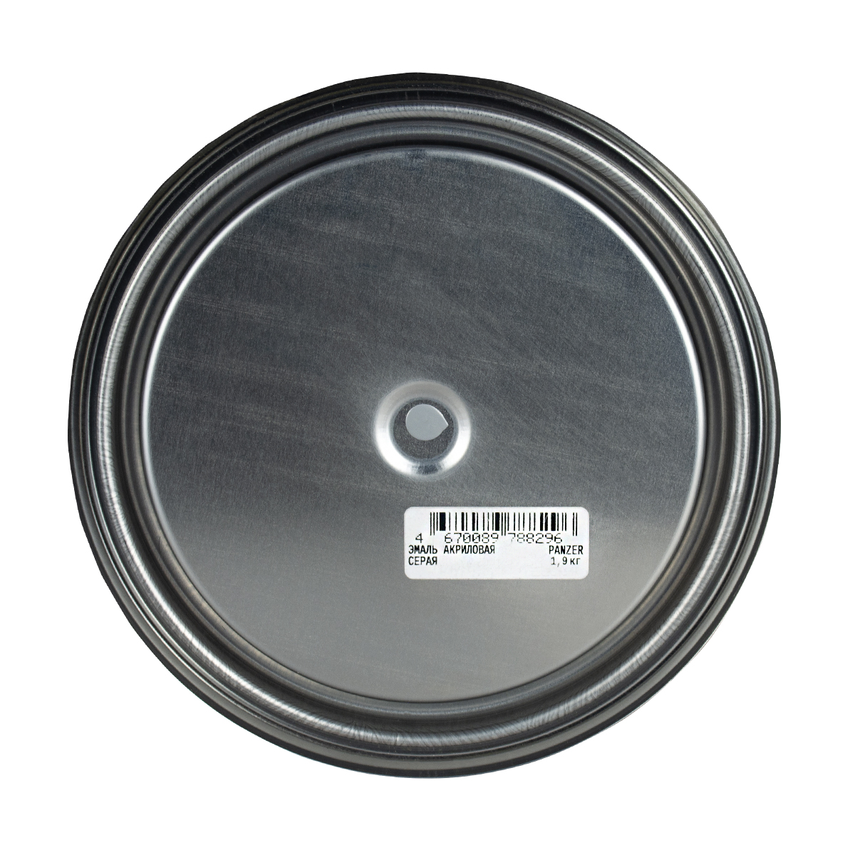 Эмаль акриловая полуглянцевая серая 1,9 кг (1/6) "panzer"
