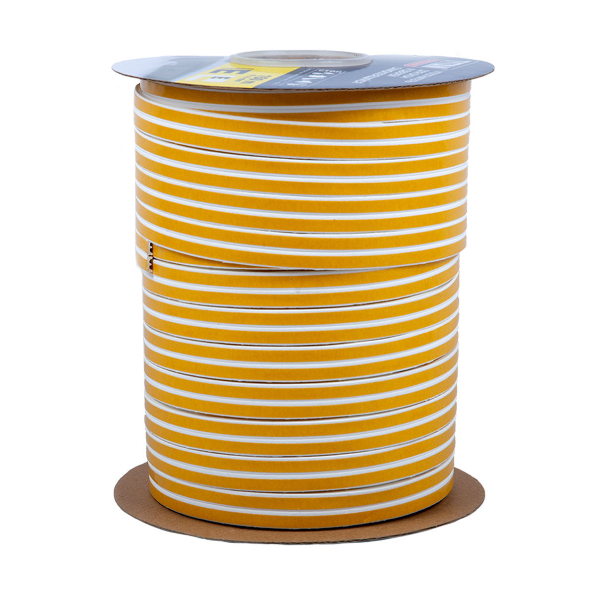 Уплотнитель e 9 х 4 мм белый бухта 150 м (1/2) "tytan professional"