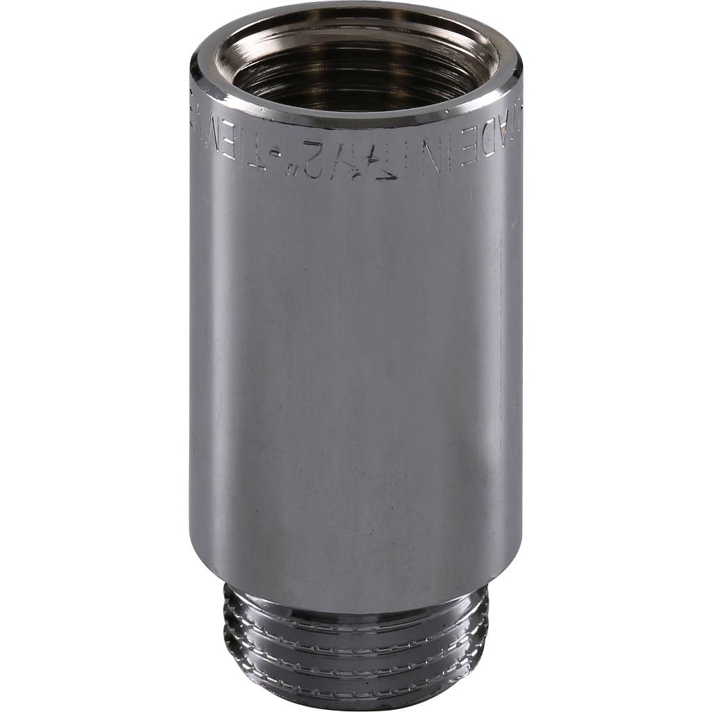Удлинитель резьбовой 1/2" x 40 мм НР-ВР хромированный TIEMME