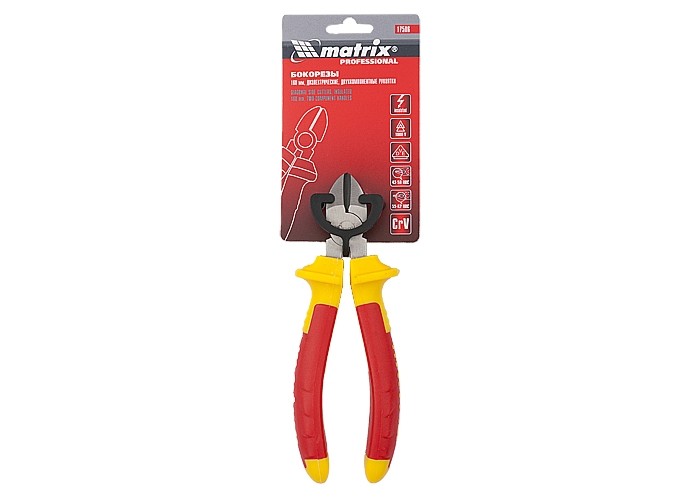 Бокорезы Insulated, 160 мм, двухкомпонентные рукоятки Matrix Professional (17506)