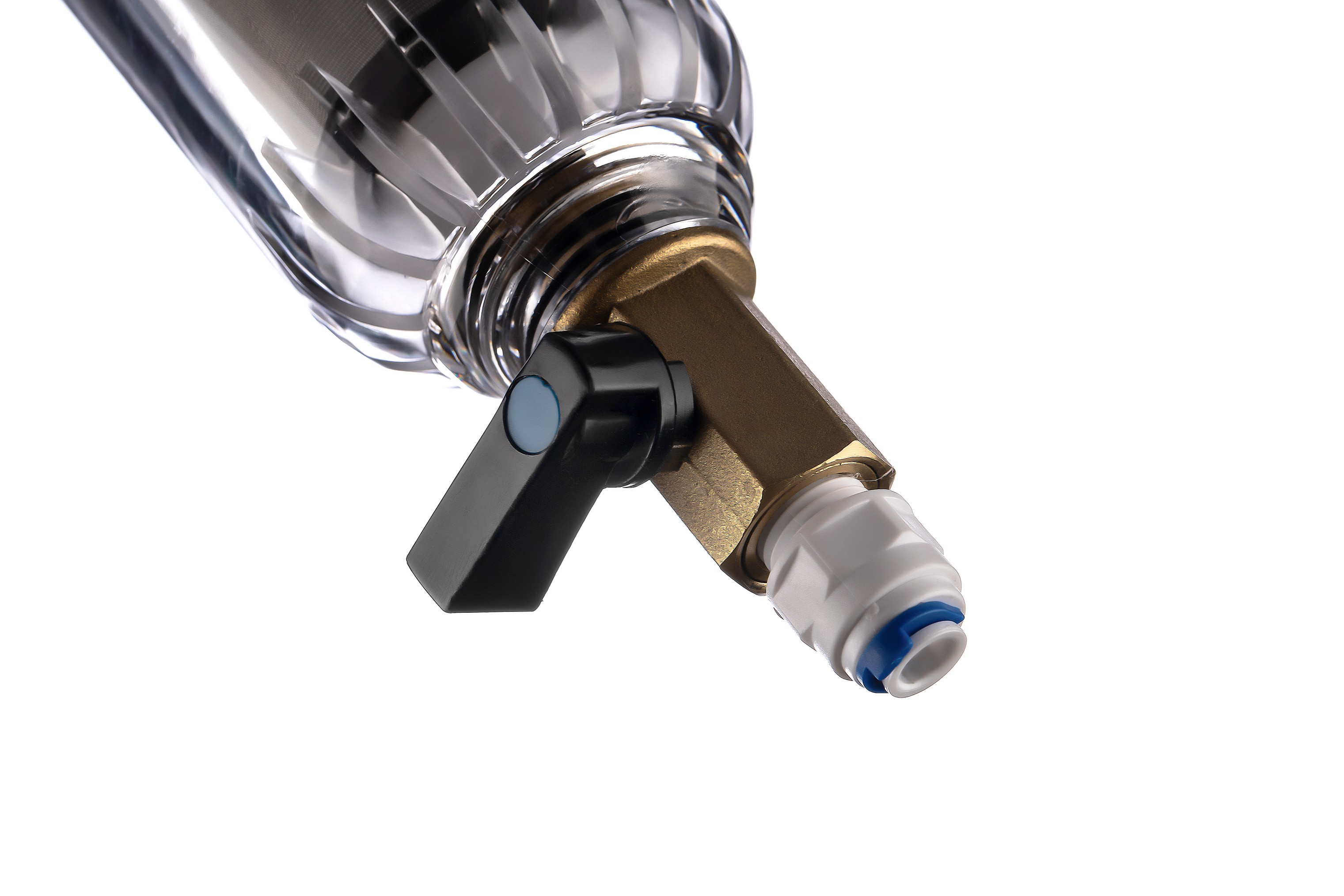 Фильтр магистральный промывной Гейзер Бастион 3/4 для ХВС с манометром