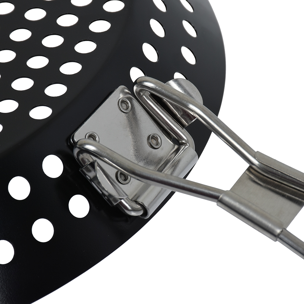 Решетка-гриль для морепродуктов и овощей круглая 30*30*3 см антипригарн. (1/12) "boyscout" 61261