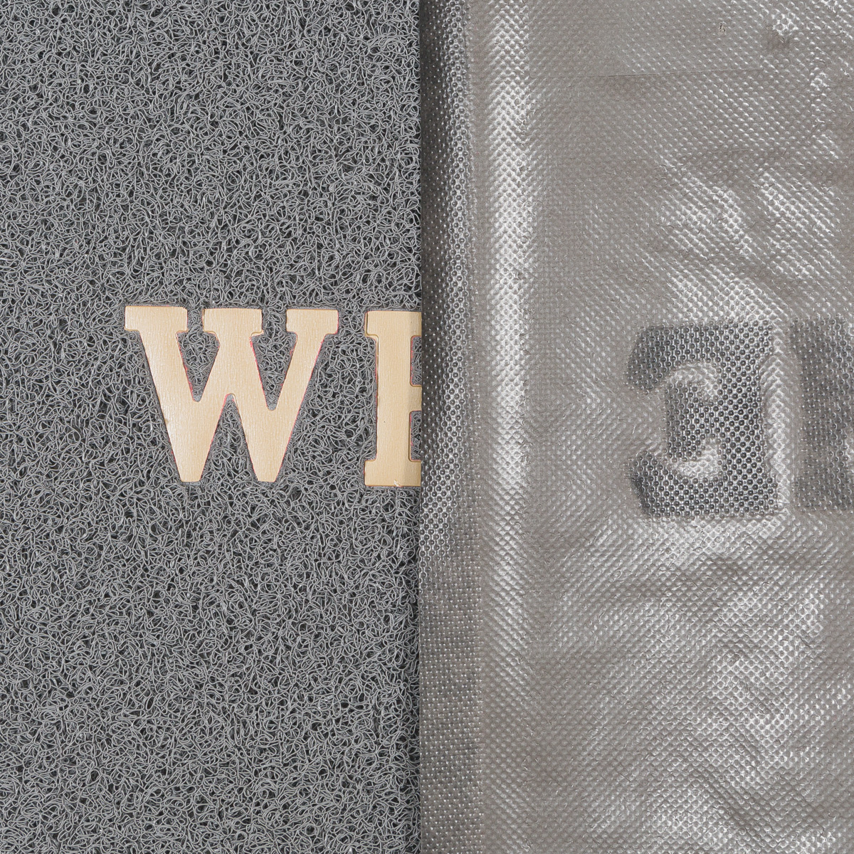 Коврик spongy "welcome" 50*80 см (серый) (1/15) "sunstep" 38-441