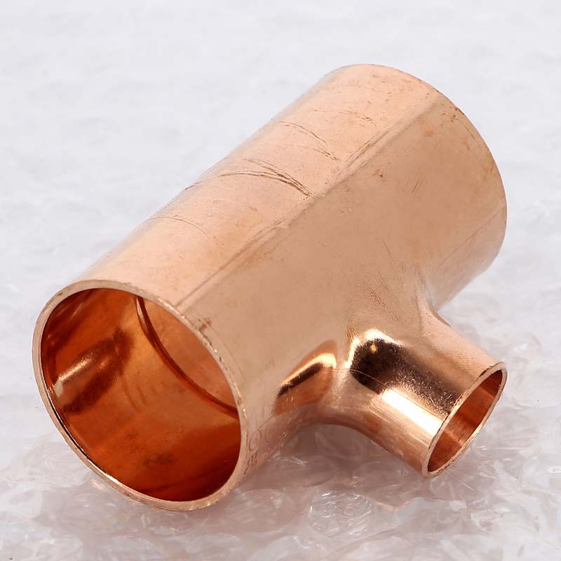 Тройник переходной под пайку 35 х 18 х 35 мм VIEGA медный