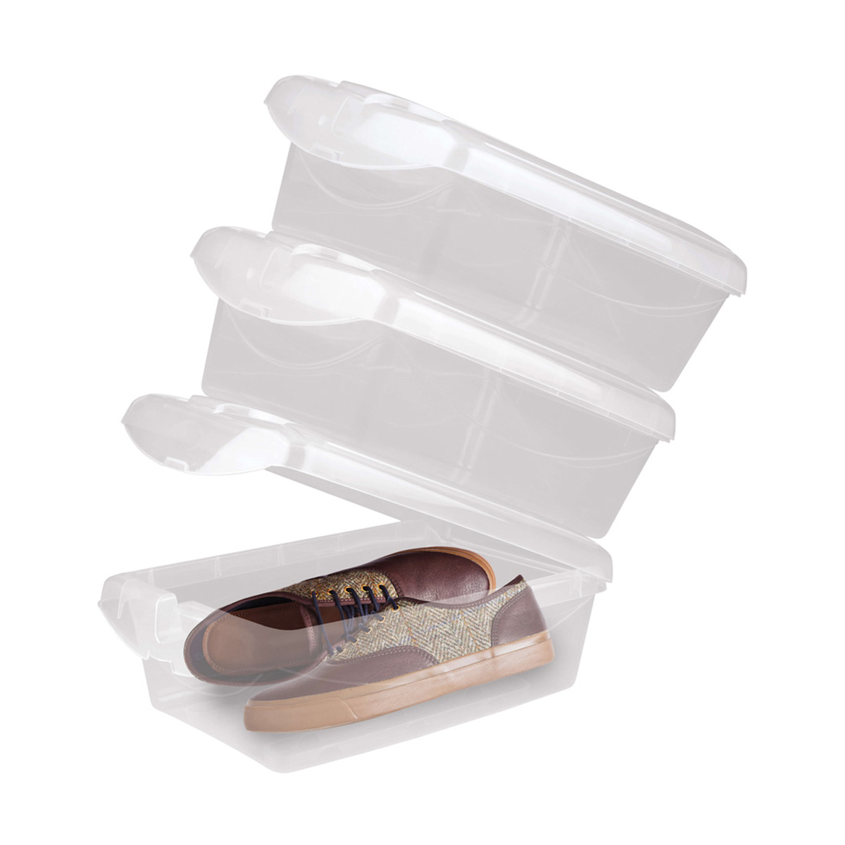 Ящик универс. с откидной крышкой 360*240*130 мм 7 л (1/6) "бытпласт"