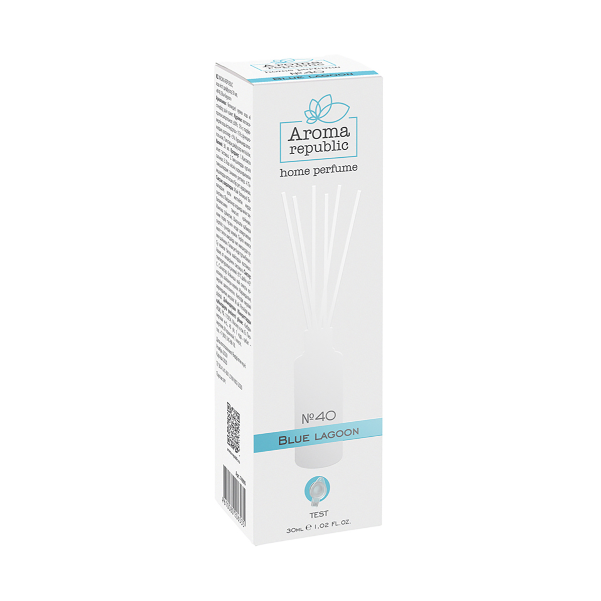 Диффузор ароматич. 30 мл "№40 blue lagoon" (1/20) "aroma republic"
