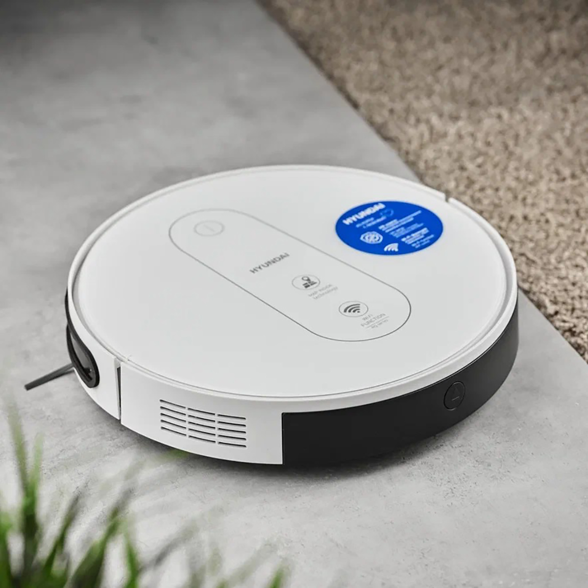 Робот-пылесос h-vcrq90 (1/4) "hyundai"