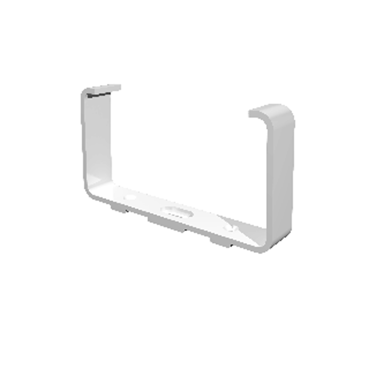 Держатель плоских каналов 55 х 110 мм пластик (1/70) "эра"  511дкп