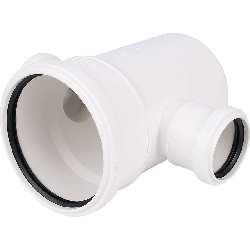 Крестовина 87° одноплоскостная 110 х 50 х 50 мм шумоизол. для вн.канализации SINIKON Стандарт