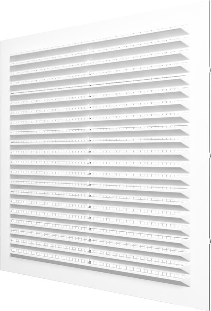 Решетка вентиляц. с сеткой 194 х 194 мм пласт. (1/90) "эра"  1919с