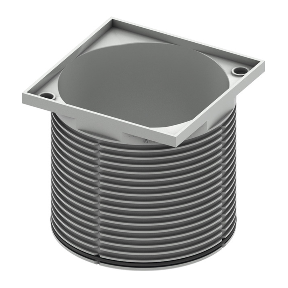 Комплект точечного трапа с сифоном DN 50 и декоративной решеткой TECE