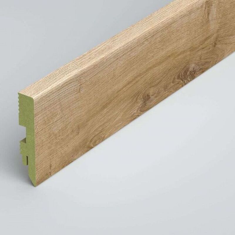 Плинтус Arteo Green Prestige 80 2000х16х80/ S52607WR Дуб Байкал