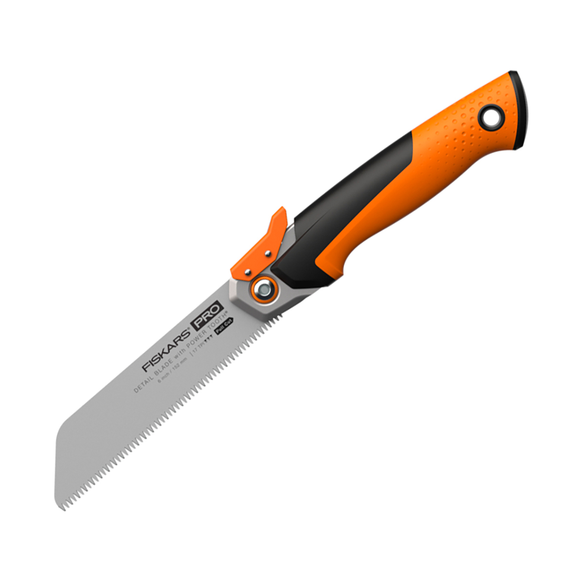 Пила тяговая складная "powertooth" 150 мм (1/6) "fiskars" 1062932