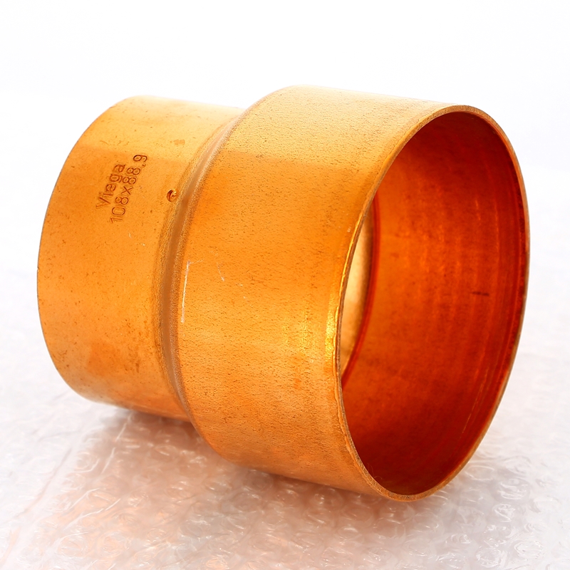 Муфта переходная двухраструбная 108 х 88.9 мм VIEGA пайка медная