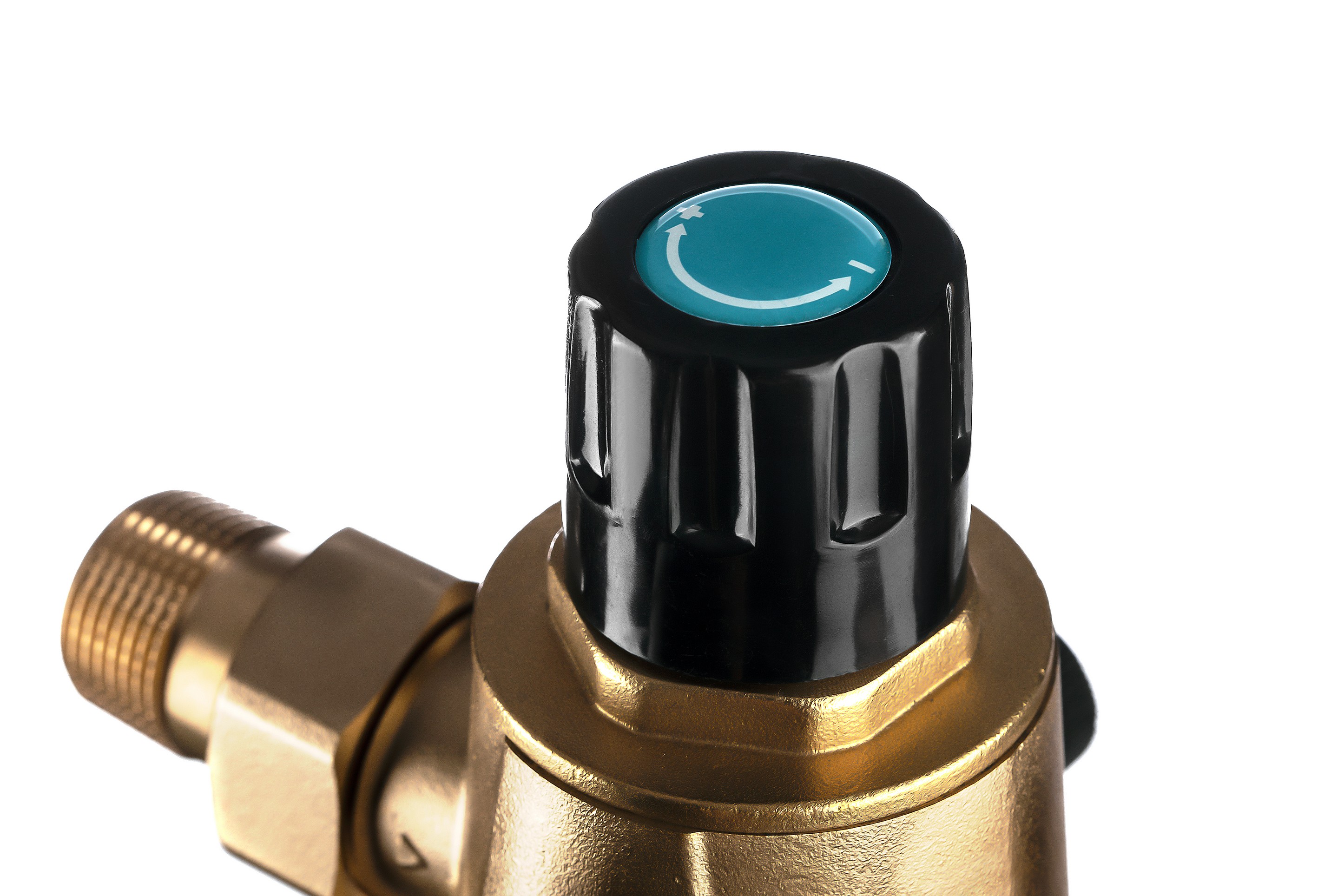 Фильтр магистральный промывной Гейзер Бастион 3/4 для ХВС с манометром