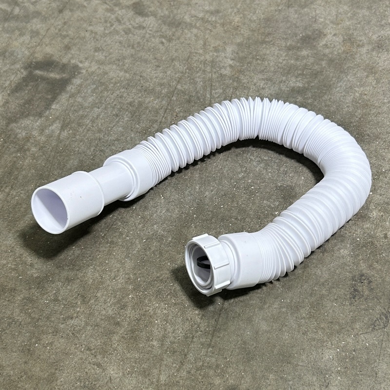 Труба McALPINE гофрированная L=480-1200 мм, D=50 мм, вход 1 1/2" мм, выход 40/50 мм