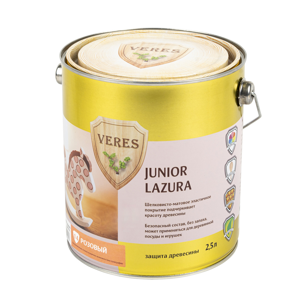 Верес джуниор №14 розовый 2,5 л (1/4) "veres"
