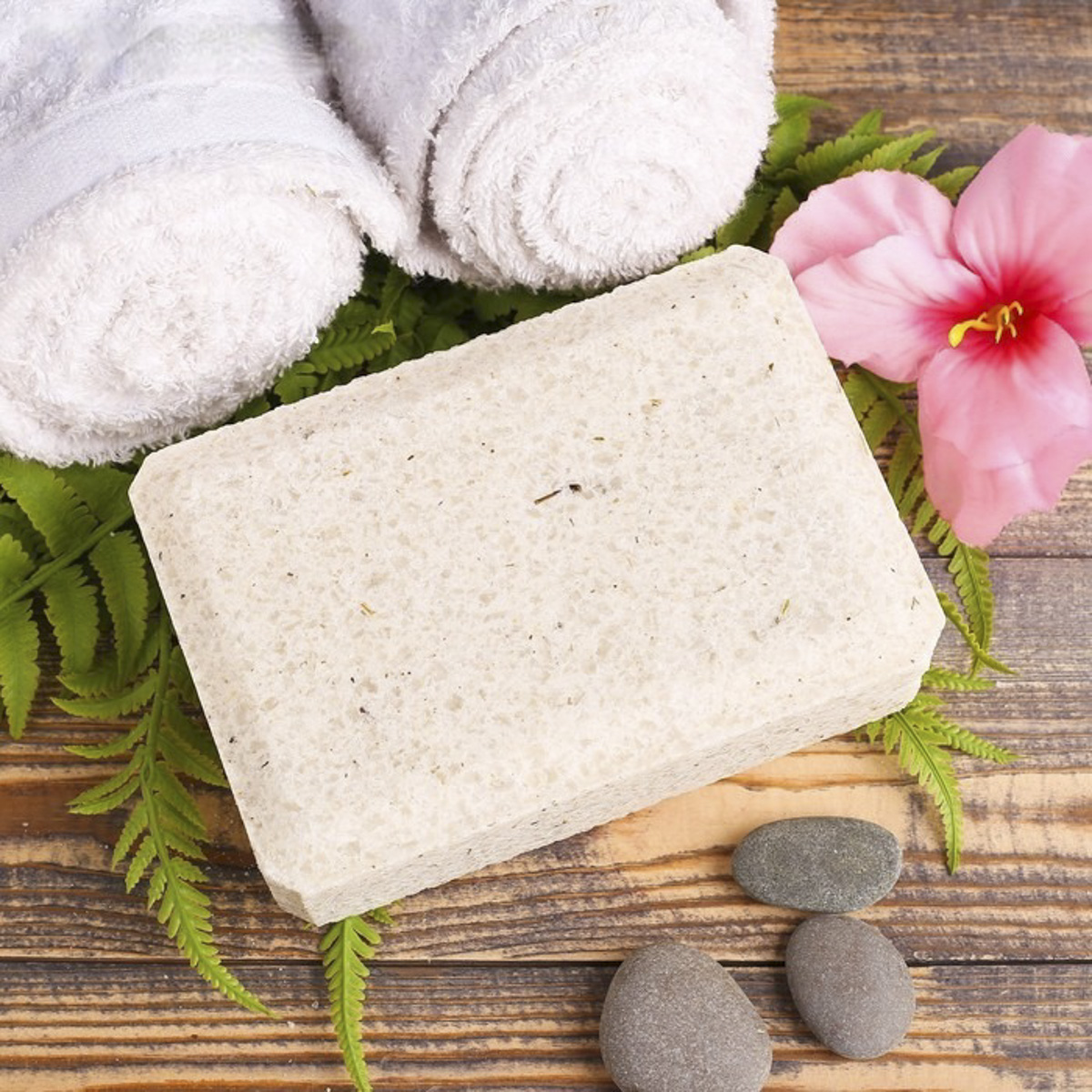 Брикет соляной для бани и сауны с алтайскими травами "ромашка" 1,35 кг "добропаровъ" 3519610