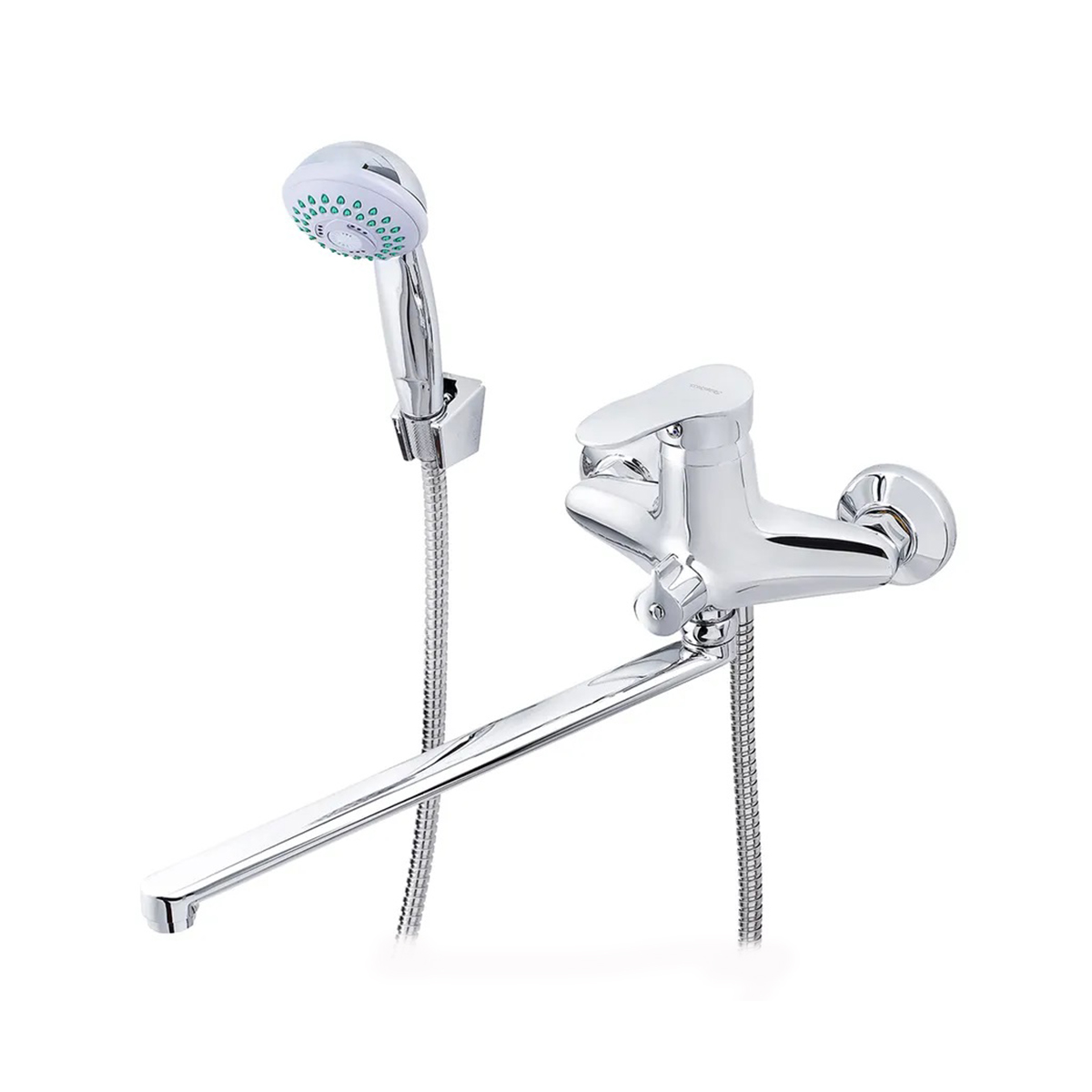 Смеситель для ванн "tsarsberg" tsb-950-1157 длинный излив (1/10) "профсан"