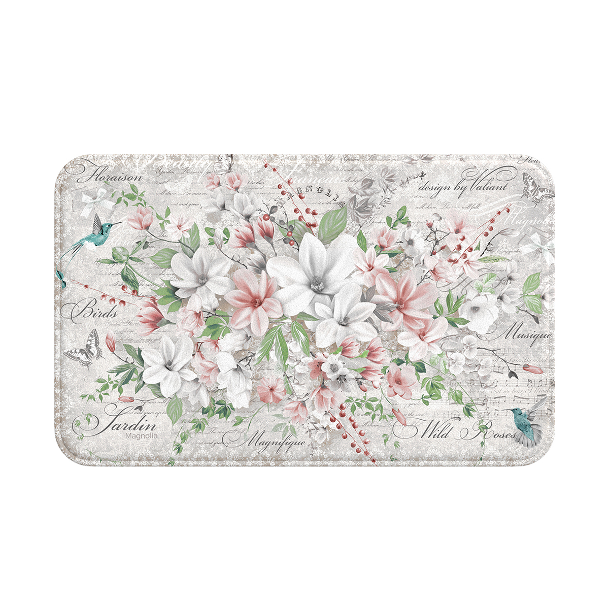 Коврик для ванной "jardin" 50*80 см (1/20) "valiant" jr-p-58