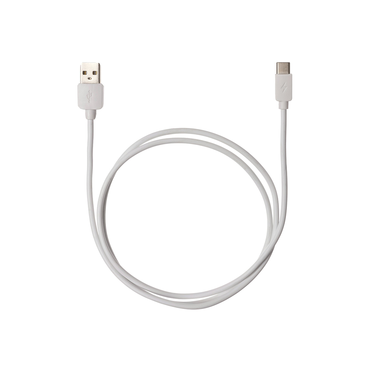 Кабель дк-5 usb-usb type-c 1 м пвх (белый) (1/400) tdm sq1810-0305